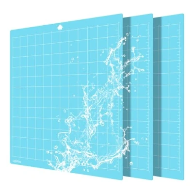 Afbeelding van Prime Vinyl Snijmat voor Silhouette Cameo 4/3/2/1, 3 stuks, lichte grip, 30,5 x cm, antislip snijmat, snijmatset.