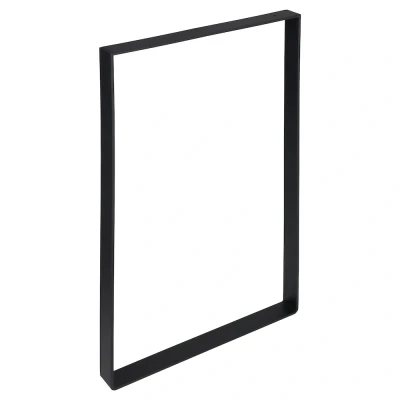 Afbeelding van Meubelpoot U vorm Zwart Staal 35x38,5 cm Per Stuk