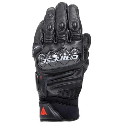 Afbeelding van Dainese Carbon 4 Short Leather Gloves Black S Maat Handschoen
