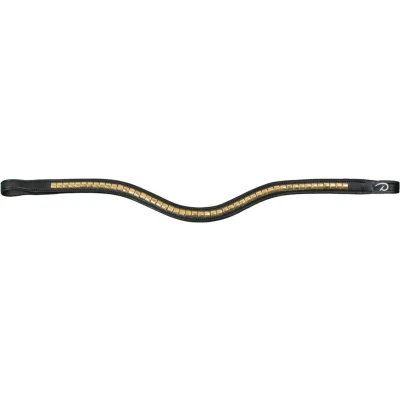 Afbeelding van Dyon Brass Clincher Frontriem V vorm New English Collection