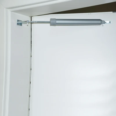 Afbeelding van Brüder Mannesmann Pneumatische deursluiter wit (Hobby) 41115
