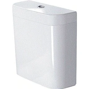 Afbeelding van Duravit happyd 2 duoblokreservoir binnenwerk met onderaansluiting links 6 3l dualflush wit 0934100005