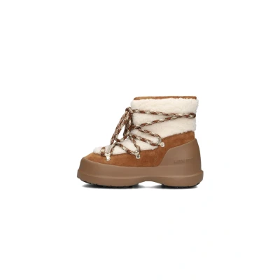 Afbeelding van MOON Boot Mb Luna Shearling Boots Dames Cognac Maat 38