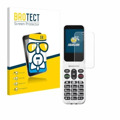 Afbeelding van BROTECT Screenprotector voor Doro Leva L20 Folie Beschermfolie Beschermglas transparant