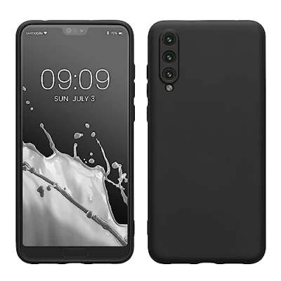 Afbeelding van kwmobile telefoonhoesje geschikt voor Huawei P20 Pro Hoesje smartphone Back cover in mat zwart