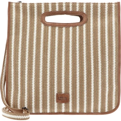 Afbeelding van Fredsbruder Handtas, Dames, Maat: One Size, White stripes