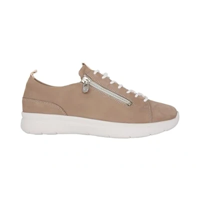 Afbeelding van Ganter Kira dames sneaker Taupe maat 40.5 (EU) 7 (UK)