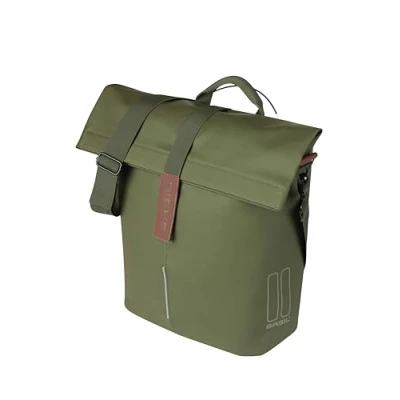 Afbeelding van Basil Shopper City MIK studs 14 16l mosgroen