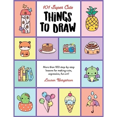 Afbeelding van 101 Super Cute Things to Draw: More than 100 step by lessons for making cute, expressive, fun art!: Volume 2