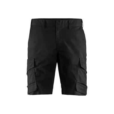 Afbeelding van Blaklader Industrie short met stretch 1446 1832 Zwart C46