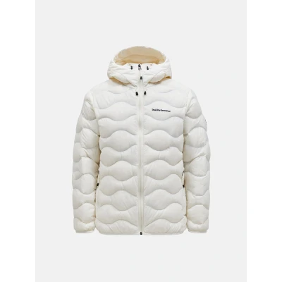 Afbeelding van Peak Performance Men Helium Down Hood Jacket Vintage White maat XL