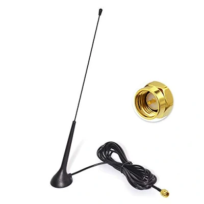 Afbeelding van Eightwood DAB Antenne Autoradio Magnetische voet SMA Verlengkabel RG174 300 cm Compatibel voor digitale radio ontvangst Blaupunkt Beat TechniSat Pioneer Kenwood Alpine