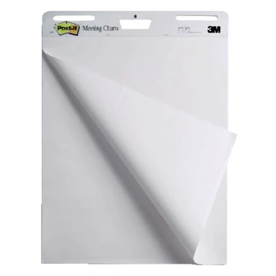 Afbeelding van Meeting chart 3M Post it 559 Super Sticky 63,5x76,2cm blanco