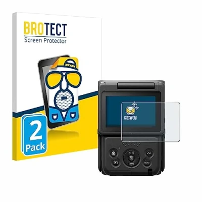 Afbeelding van BROTECT Screenprotector voor Canon PowerShot V10 Folie Beschermfolie matte (2 Stuks)