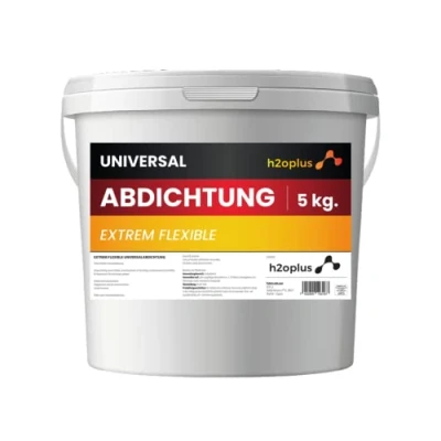 Afbeelding van Extreem flexibele universele afdichting geschikt voor regenwaterophopingen 5 kg. Vrij van oplosmiddelen, chemicaliën, siliconen en bitumen. Gemaakt op waterbasis. Natuurlijk product