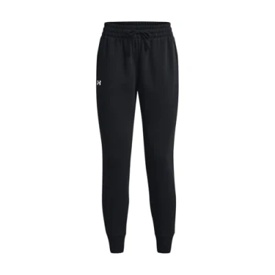 Afbeelding van Under Armour Rival Fleece Trainingsbroek, Dames, Maat: XXL, Black/white