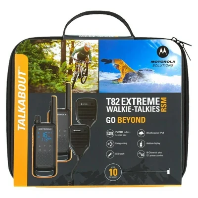 Afbeelding van Motorola Solutions TLKR T82 Extreme RSM 188081 PMR portofoon Set van 2 stuks