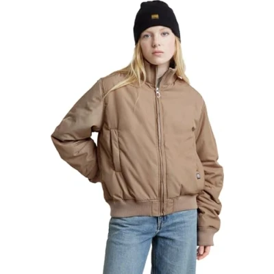 Afbeelding van G STAR Transitional Bomberjacks, Dames, Maat: Small, Desert sand