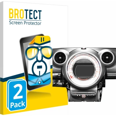 Afbeelding van BROTECT Screenprotector voor Mini Countryman R60 2010 2016 Infotainment System Folie Beschermfolie transparant (2 Stuks)
