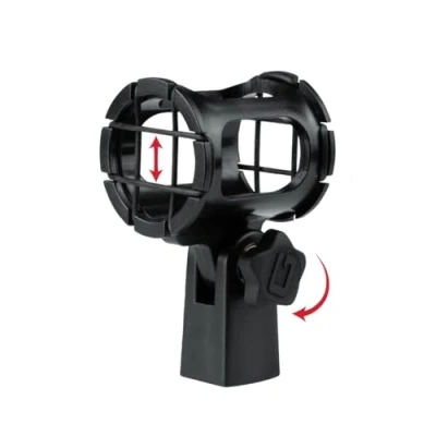 Afbeelding van Gator Frameworks GFW MIC SM1525 Universele Shock Mount voor Potlood Condensator Microfoons 15 25mm Diameter