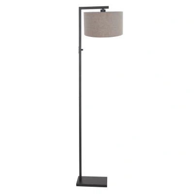 Afbeelding van Steinhauer Stang vloerlamp bruin metaal 160 cm hoog