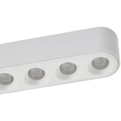 Afbeelding van Lindby LED spot Eldrin, wit, 4 lamps, lichtpunten