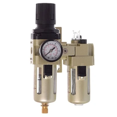 Afbeelding van Perslucht onderhoudseenheid drukregelaar olie voor compressor 1700 l/min slagschroevendraaier 1/4