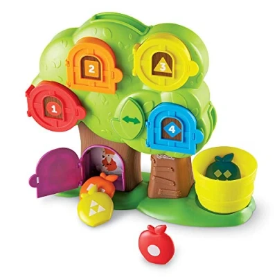Afbeelding van Learning Resources Verstoppen &amp; Zoeken Leren Boomhut 7 Stuk Set