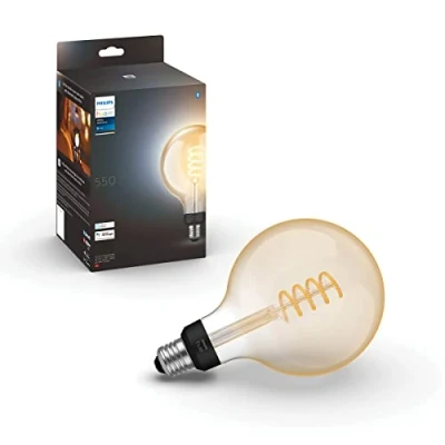 Afbeelding van Philips Hue Globe Filament XL White Ambience Single Bulb G125/E27