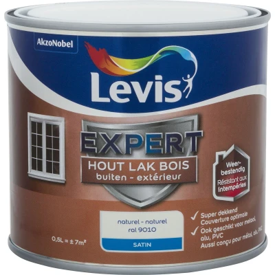 Afbeelding van Levis Expert Lak Buiten Zijdeglans 0,5l Naturel
