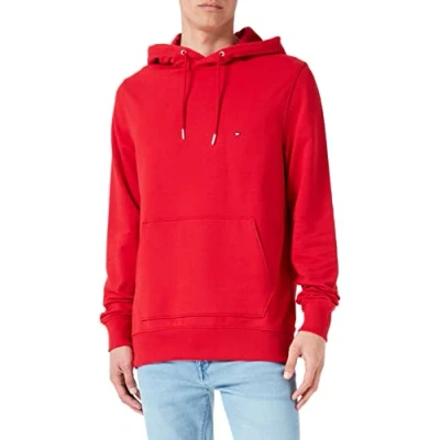 Afbeelding van Tommy Hilfiger Hoodie, Heren, Maat: Medium, Rot