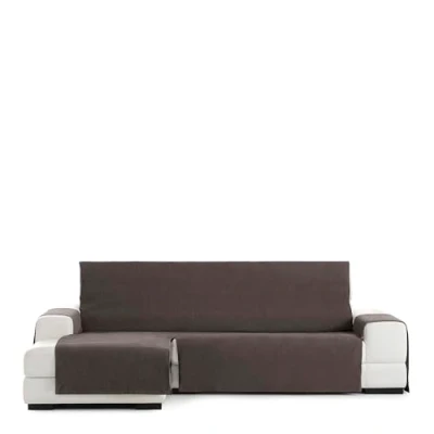 Afbeelding van Practica Sofa plaid chaise longue 240cm links frontalzicht korting kleur 07 bruin