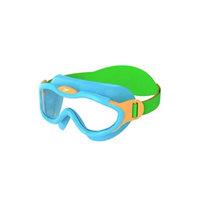 Afbeelding van Speedo Biofuse MASK Infant Unisex Zwembril voor kinderen, Maat: One Size, Azure blue/fluo green/fluo orange/clear