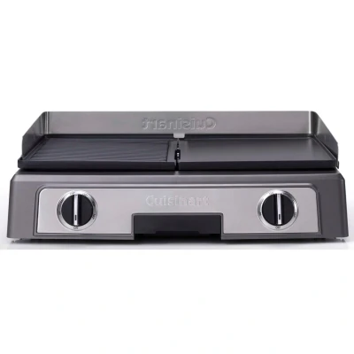Afbeelding van Cuisinart Plancha &amp; Grill PL50E multifunctionele grillplaat Antraciet
