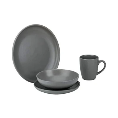 Afbeelding van Cosy&amp;Trendy Viva Grey Serviesset 16 Delig