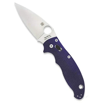 Afbeelding van Vouwmes Spyderco Manix 2 Blue G 10