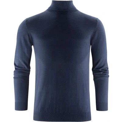 Afbeelding van James Harvest SWEATER ASHLAND TURTLE 2112513 Marine