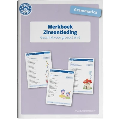 Afbeelding van Zinsontleding Werkboek Grammatica voor groep 5 en 6