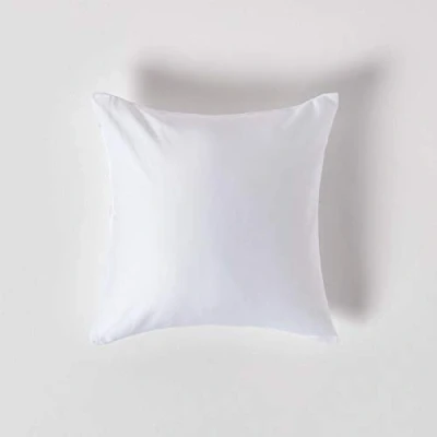 Afbeelding van Homescapes biologische kussensloop 40 x cm wit, 100% biologisch katoen