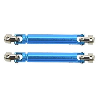 Afbeelding van RC aandrijfas, metalen legering aandrijfasset Upgrade reserve accessoire Compatibel met RGT 86100 1/10 Crawler Car(Blauw)