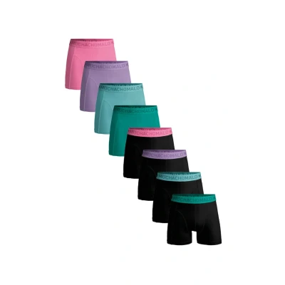 Afbeelding van Muchachomalo 8PACK Boxerbriefs, Heren, Maat: Medium, Black green purple pink