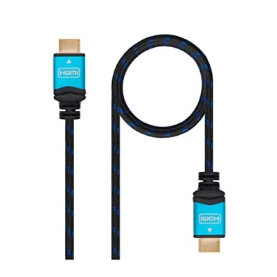 Afbeelding van HDMI Kabel TooQ 10.15.37 V2.0 Zwart Blauw