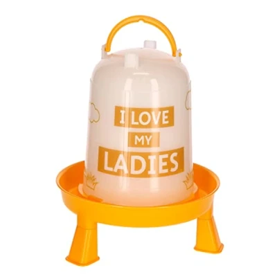 Afbeelding van Kerbl Pluimvee Drinktoren Love My Ladies 3L