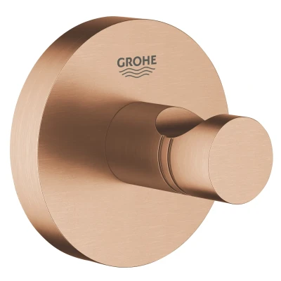 Afbeelding van Grohe Essentials handdoekhaak warm Sunset Geborsteld