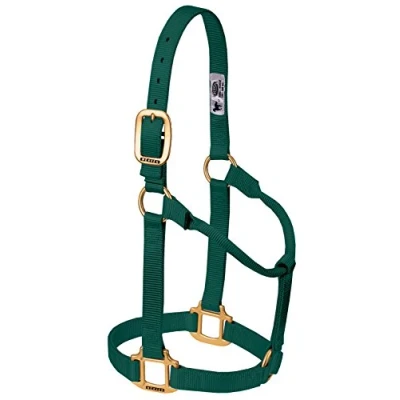 Afbeelding van Weaver Leather Originele Niet Verstelbare Halter (Hunter Groen, Avarage Paard/Jaarling Treft)