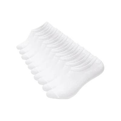 Afbeelding van Occulto heren onzichtbare sokken pak van 10 (model: Strolch) wit 39 42