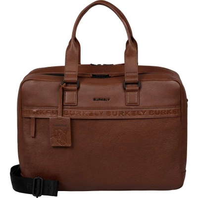 Afbeelding van Burkely Minimal Mason Aktetas, Maat: One Size, Cognac
