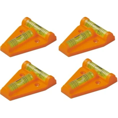 Afbeelding van Set: Magnetische T waterpas kruiswaterpas met magneet mini piramide geschikt voor camping, caravan, camper en caravan magnetisch (4)