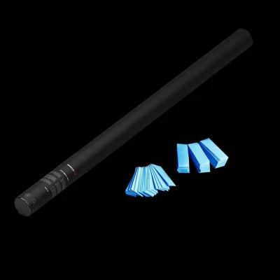 Afbeelding van MagicFX handmatige confetti shooter 80cm lichtblauw