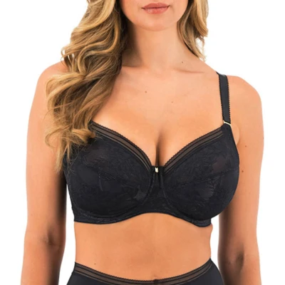 Afbeelding van Fantasie Fusion Lace Underwire Side Support Bra Zwart D 70 Dames